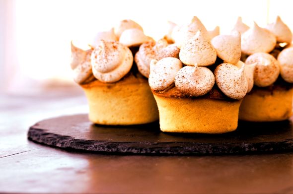 Ceylon cinnamon and speculoos cream Cupcake by Mimizaki