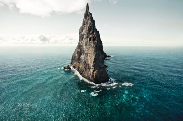 Balls Pyramid, Lord Howe, Australia by Hatty Gottschalk